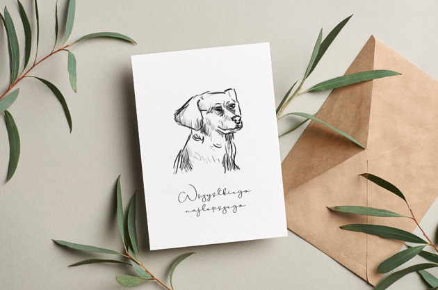 kartki okolicznościowe - wydruki Personalizowana kartka okolicznościowa