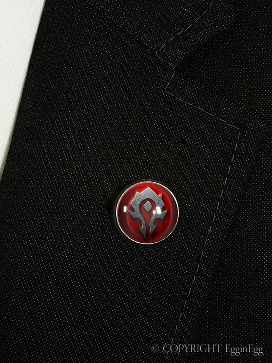 biżuteria męska Horde - wpinka do marynarki - 0331