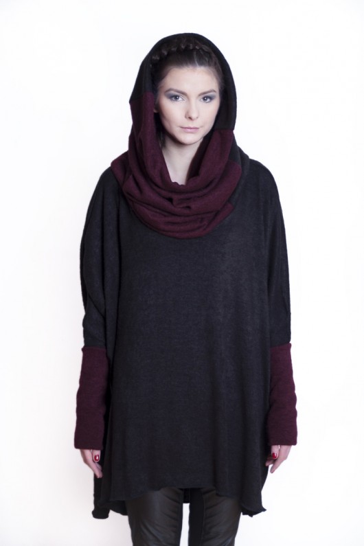 Sweter-ponczo B&B Phantom  HebeQuss