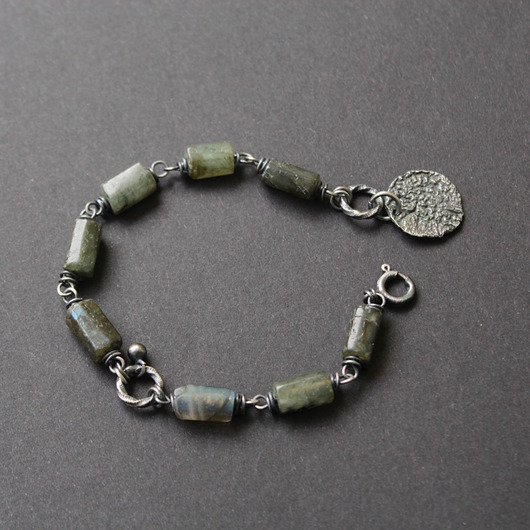 bransoletki z kamieni naturalnych Bransoletka Labrdoryt