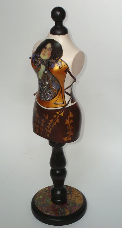 Manekin z Klimtem misha szura