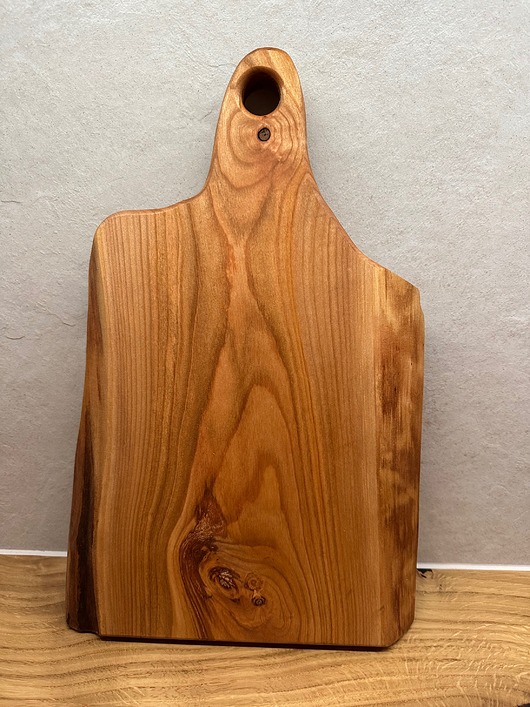 deski do krojenia i tace Drewniana deska z czereśni