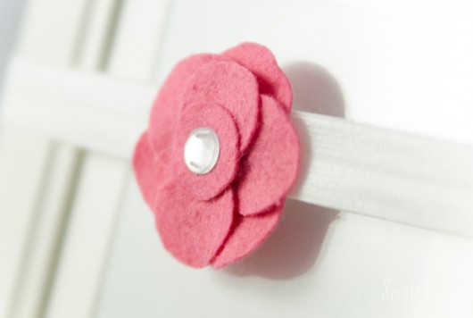 Opaska z kwiatkiem smalldesign