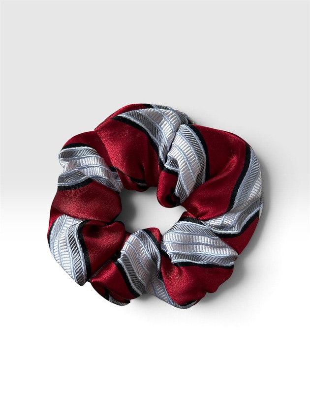 gumki do włosów Jedwabna gumka scrunchie z upcyclingu