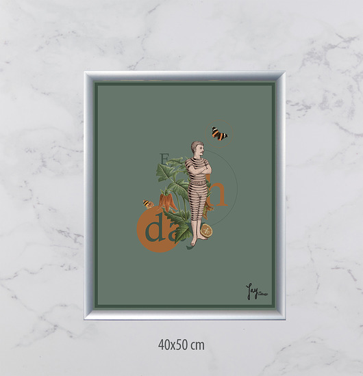 grafiki i ilustracje Holiday (1)  40x50 - kolaż, ilustracja