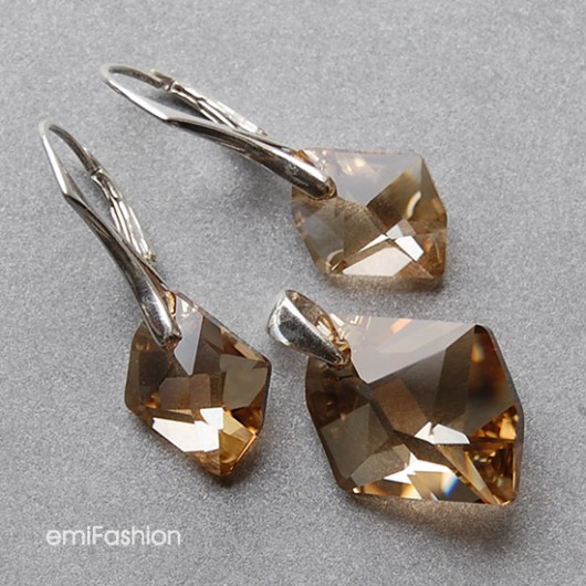Promocja - kryształ Swarovski Cosmic Golden Shadow MAREMI Jewelry