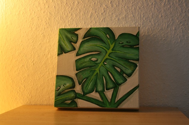 obrazy Monstera - akryl