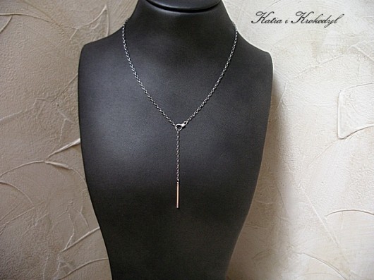 Kreska crystal / 06-2015/ -naszyjnik Katia i krokodyl