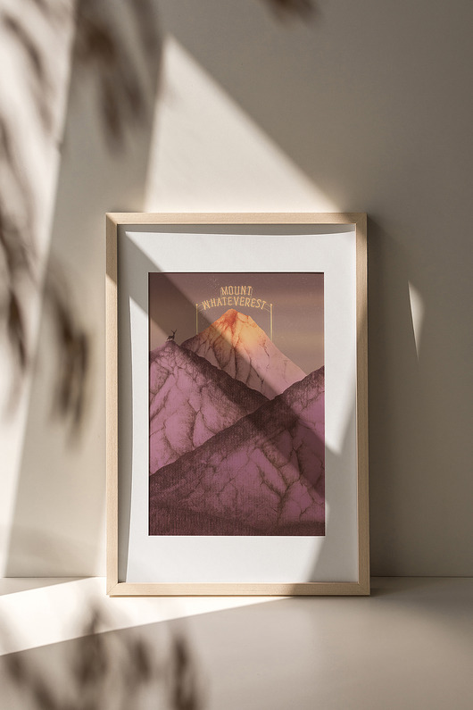 plakaty Plakat Mount Whateverest