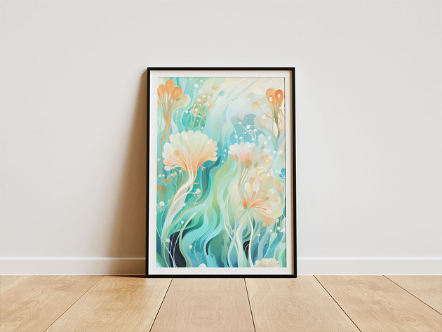 plakaty Plakat - floral
