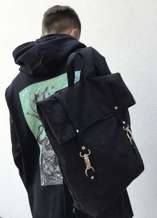 plecaki Plecak  włóczykija - czarny