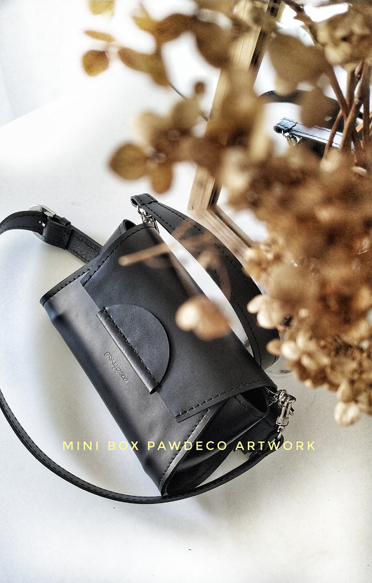 torby na ramię Mini B A G Black
