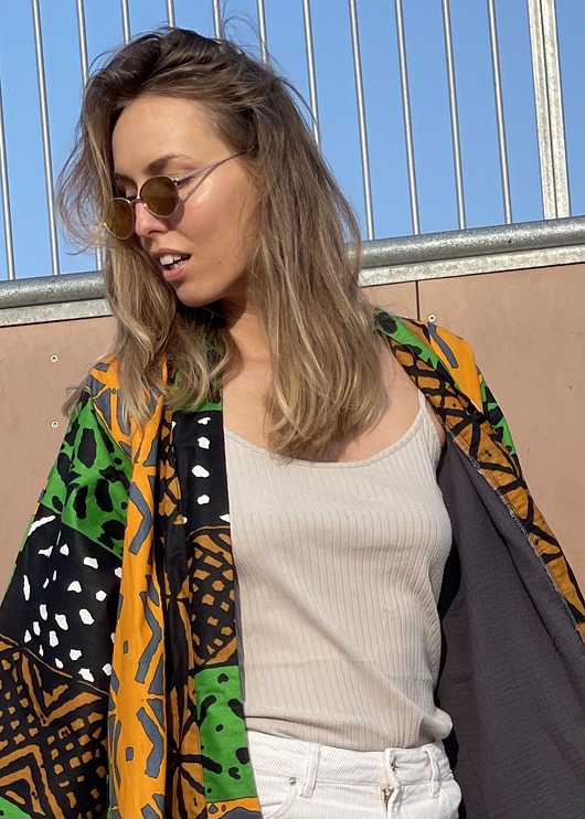 ubrania różne Ocieplane kimono Makaba