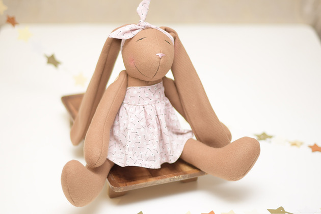 misie i maskotki Królik Przytulanka Prezent Personalizowany