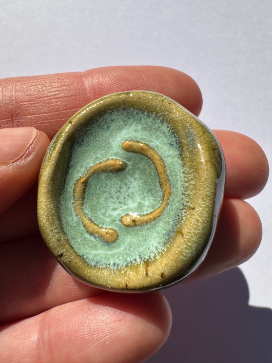 akcesoria różne Kamień antystresowy, worry stone , miziak