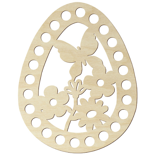 ozdoby wielkanocne Baza DNO Koszyka Wielkanocna do Szydełkowania Dekoracja 20cm Spód Drewniany