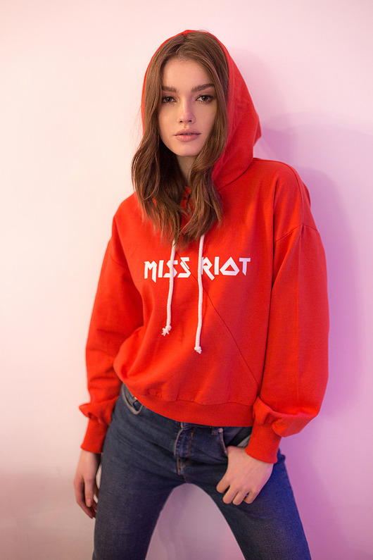 Bluza Miss Riot Red Miss Trouble