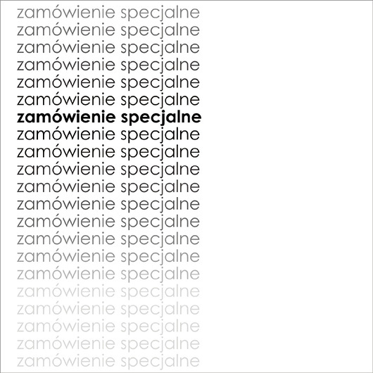 zamówienie specjalne felt label