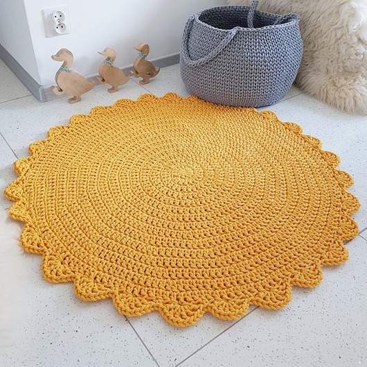Dywan okrągły gładki - dostępne kolory Made of Weaves