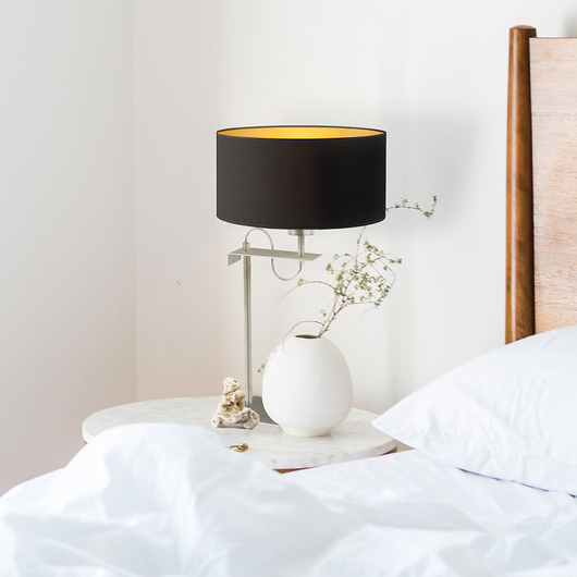 lampy stołowe Nowoczesna lampka nocna do czytania w sypialni ALASKA GOLD
