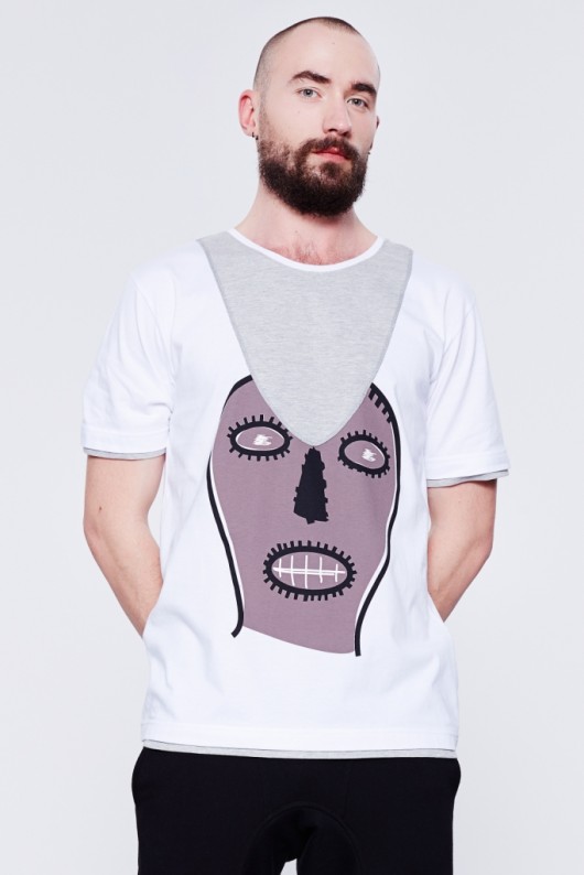 T-shirt z nadrukiem  BLUE EYE POP
