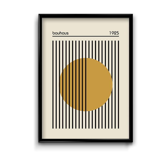 plakaty Plakat Bauhaus No.4