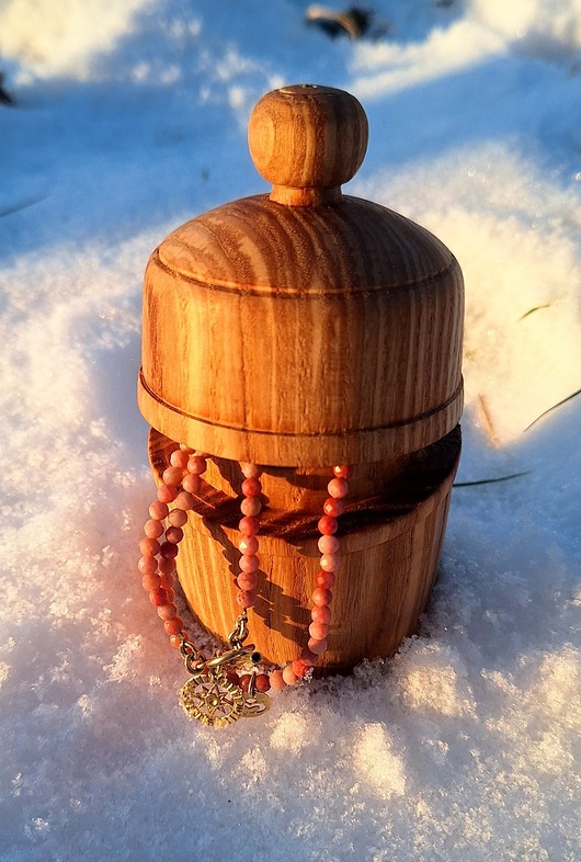 przechowywanie - różne Drewniane szkatułka z wieczkiem z serii Sia.