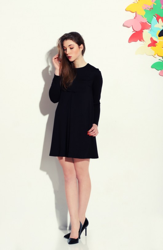 Sweet little black BONJOUR and KISS
