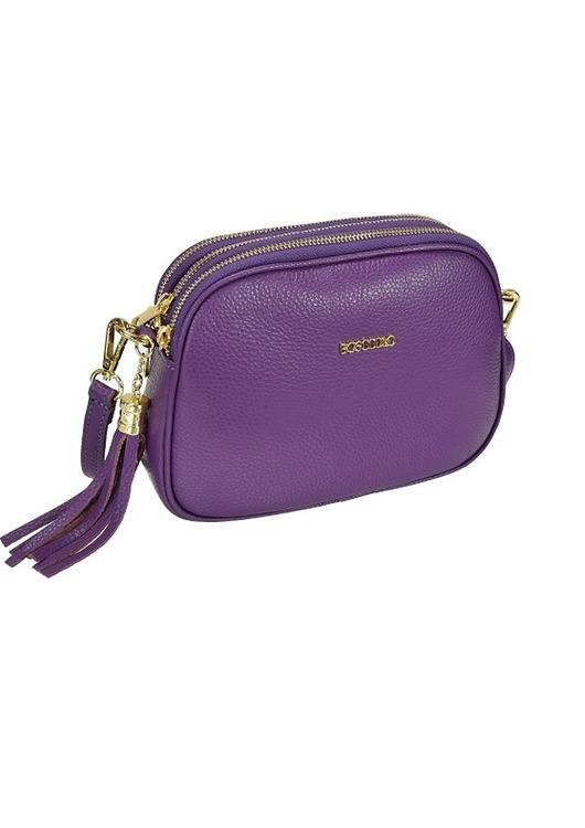 torby na ramię Torebka skórzana na ramię - 3 osobne komory  (6198)