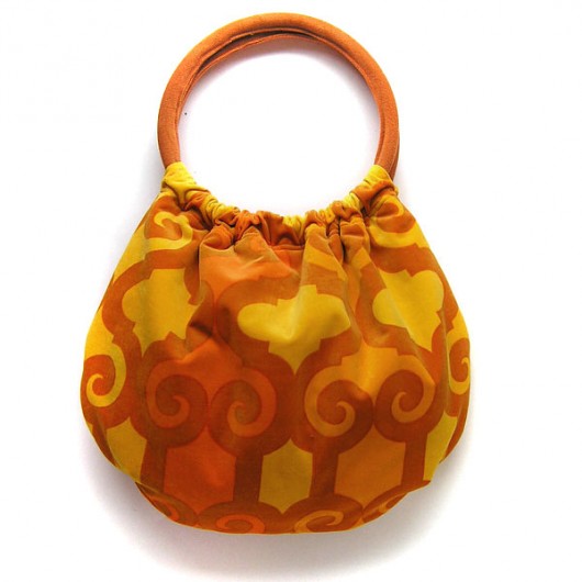 torba  - ściągacz ornamentalny w oranżu - elfagado
