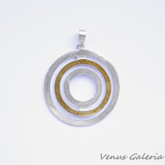 Wisiorek srebrny- Oval duży VENUS GALERIA