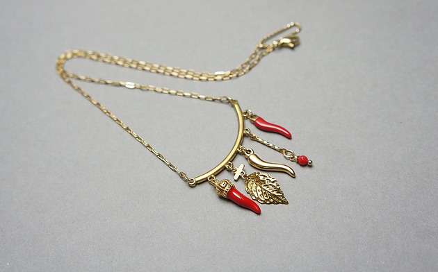 złote naszyjniki Alloys Collection /Arch - chili/vol. 2 naszyjnik