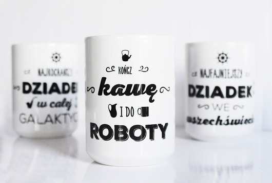 kubki Kończ kawę i do roboty, kubek