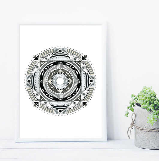 grafiki i ilustracje Mandala