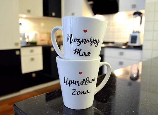 Kubki LATTE DLA MAŁŻEŃSTWA FarrowDesign