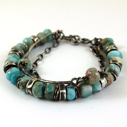 bransoletki z kamieni naturalnych Larimar