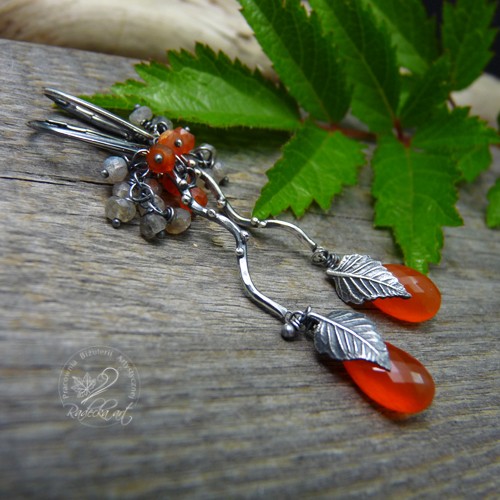Rowanberry Earrings Radecka art