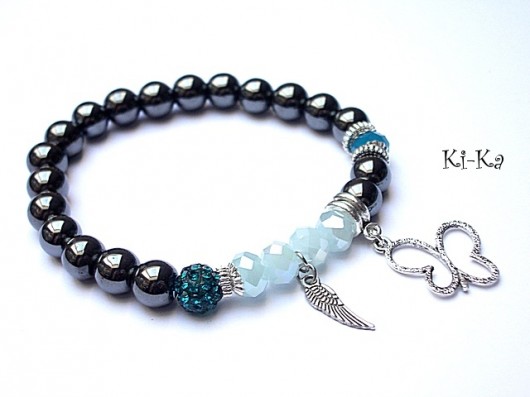 KOLEKCJA  RICH - Blue butterfly KiKa pracownia
