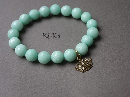 Mint and crown - bransoletka KiKa pracownia