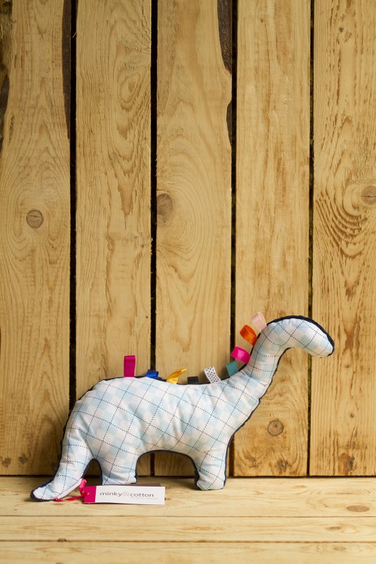 Dinozaur - romby Minky and Cotton