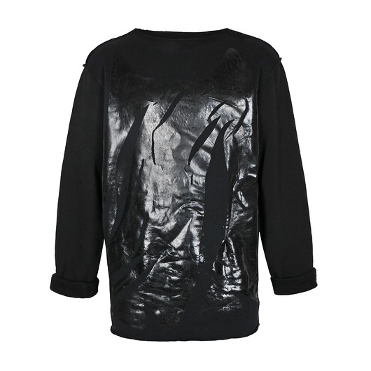 bluzy męskie Bluza Black trashed