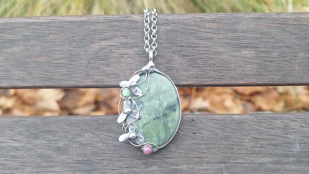 wisiory Dzikie kwiaty - wisiorek