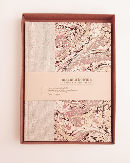 Notes, szkicownik marmurkownia