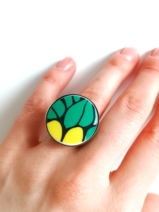 pierścionki - różne Pierścionek w kwiaty