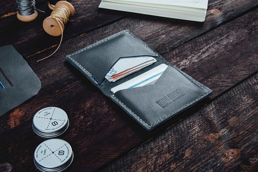  Simple Fold minimalistyczny portfel skórzany  bbleather