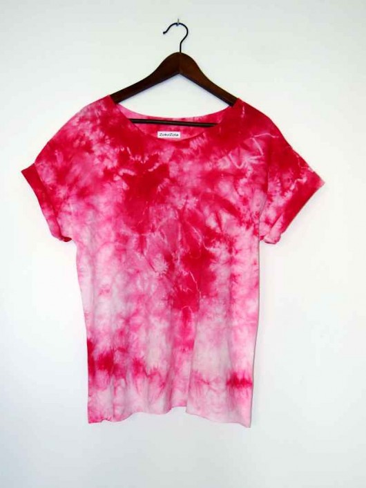 Tunika w stylu vintage - ROSE PINK ZokoZola Butik