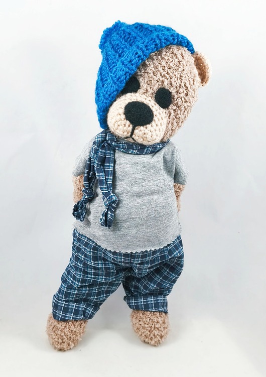 misie i maskotki ADAM miś 40 cm, personalizacja na życzenie