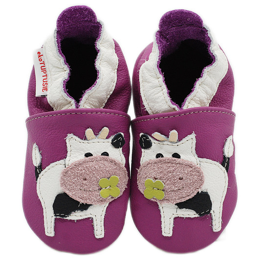 buty dziecięce Krówka Matylda ekoTuptusie kapcie dziecięce