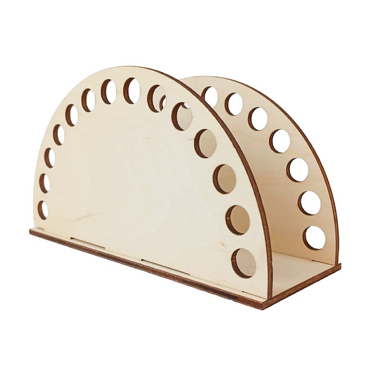 skrzynki, kufry i pudła Baza do szydełkowania SERWETNIK drewniany ze sklejki Stojak na serwetki DIY