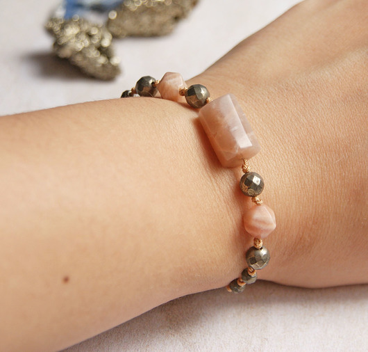 bransoletki z kamieni naturalnych Amulet : kreatywność, optymizm